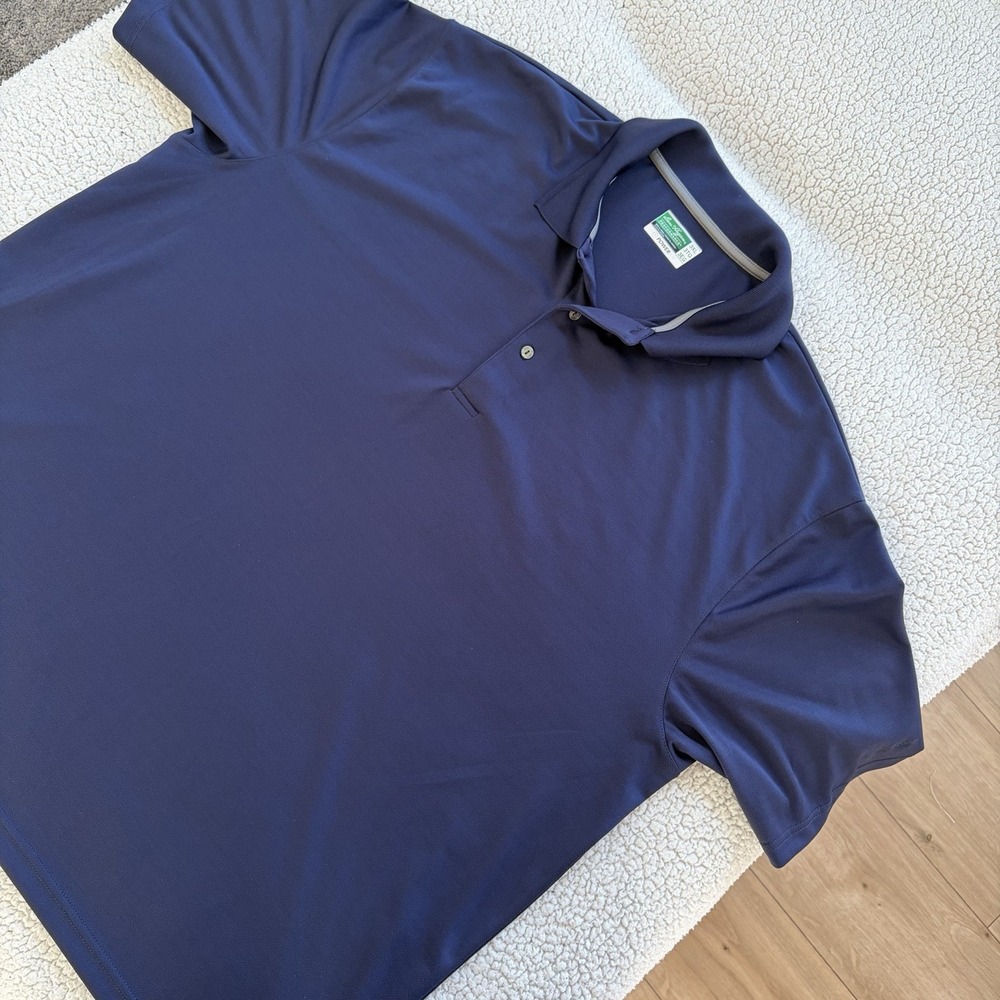 Ben Hogan Performance Mens Golf Polo Short Sleeve 3XL Navy Blue